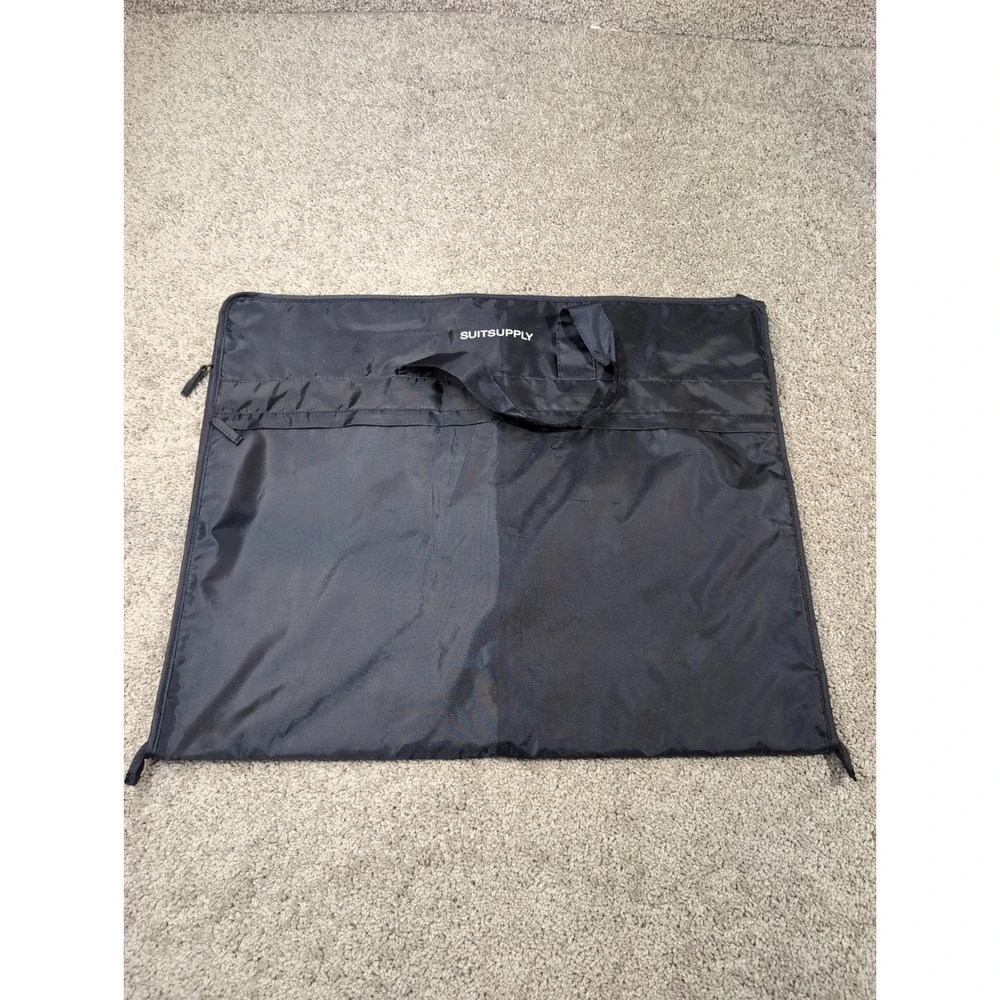 SUITSUPLY Garment Bag Black‎ Travel Clothes Carrier Suit Bag
